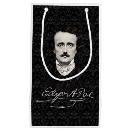 Sacola Para Presentes Pequena Edgar Allan Poe Halloween & Samhain Small Gift Bag