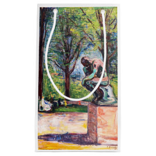 Sacola Para Presentes Pequena Edvard Munch - O Pensador de Rodin