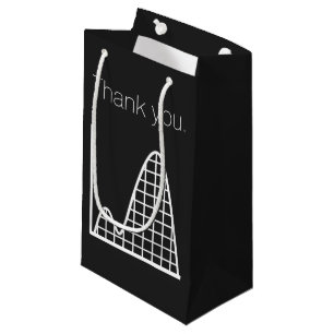 Sacola Para Presentes Pequena Ele se adiciona no saco de presentes preto