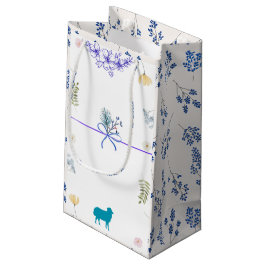 Sacola Para Presentes Pequena Elegant Floral Eid al-Adha