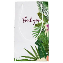Sacola Para Presentes Pequena Elegante Greenery Wedding Favor Gift Bag