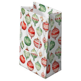 Sacola Para Presentes Pequena Enfeites de natal