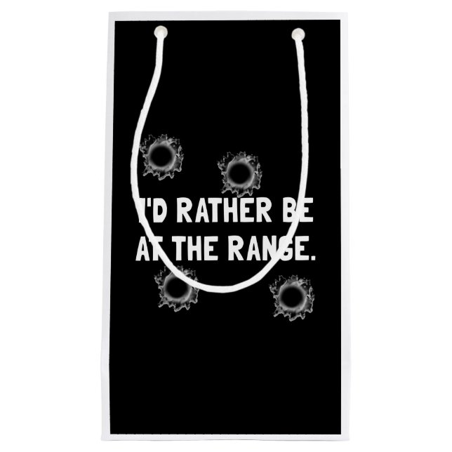 Sacola Para Presentes Pequena Escala da arma (Frente)