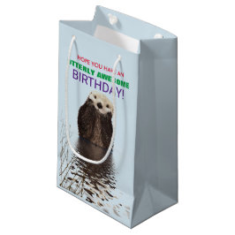 Sacola Para Presentes Pequena Espero que tenha um aniversário incrível