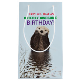 Sacola Para Presentes Pequena Espero que tenha um aniversário incrível