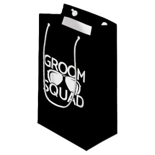 Sacola Para Presentes Pequena Esquadrão de Despedida de Solteiro do Grupo de Pad