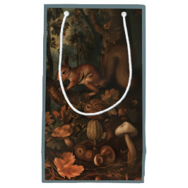 Sacola Para Presentes Pequena Esquilos - Saco do Presente