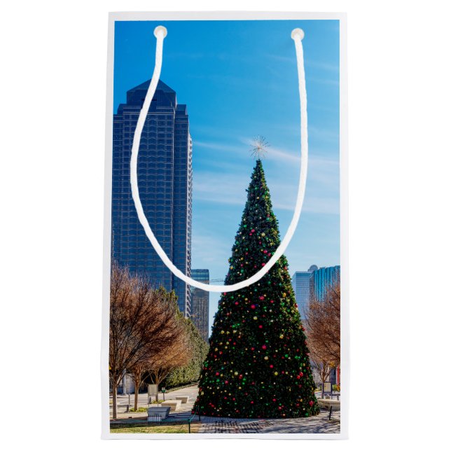 Sacola Para Presentes Pequena Esta É A Estação Em Dallas (Frente)