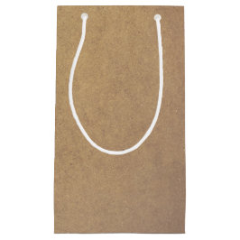 Sacola Para Presentes Pequena Estilo de Papel Brown Kraft