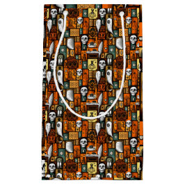 Sacola Para Presentes Pequena estilo Halloween