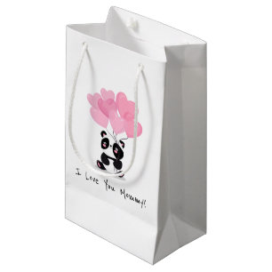 Sacola Para Presentes Pequena Eu Te Amo Dia de as mães De Mamãe Bolsa para Pre