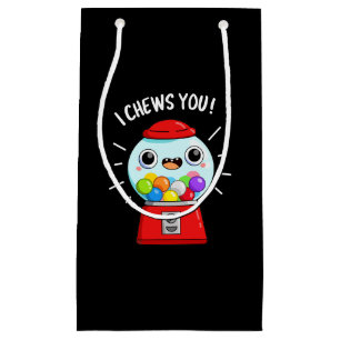 Sacola Para Presentes Pequena Eu Te Oculto Engraçado Máquina De Gumball Arrasta