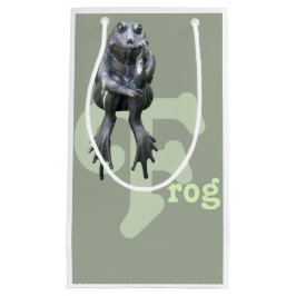 Sacola Para Presentes Pequena F é para o sapo