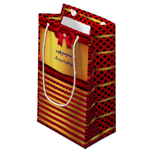Sacola Para Presentes Pequena Feliz aniversário -