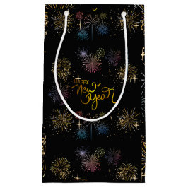 SACOLA PARA PRESENTES PEQUENA FELIZ ANO NOVO