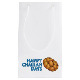 Sacola Para Presentes Pequena Feliz Dia de Challah Hanukkah Chanukah Holiday