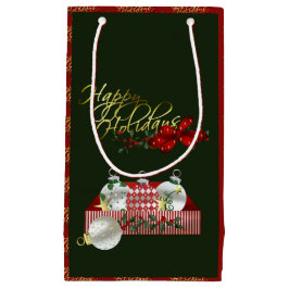 Sacola Para Presentes Pequena Feliz Natal de Férias