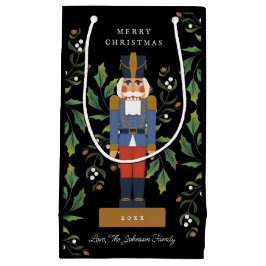 Sacola Para Presentes Pequena Feriado de Nozes Tradicional