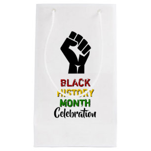 Sacola Para Presentes Pequena Festa de Celebração BHM do Mês da História Negra