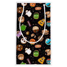 Sacola Para Presentes Pequena Festa de Crianças do Monstro do Halloween