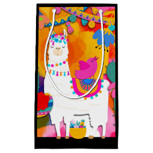 Sacola Para Presentes Pequena Festa Llama Cinco De Maio Festa de Aniversário Fof