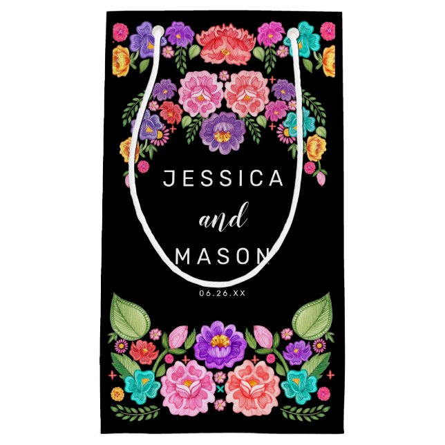 Sacola Para Presentes Pequena Fiesta Hotel Wedding Gift Bag (Frente)