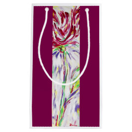 Sacola Para Presentes Pequena Fleur montante