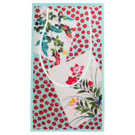 Sacola Para Presentes Pequena Flores, Design japonês