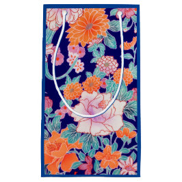 Sacola Para Presentes Pequena Flores, Design japonês