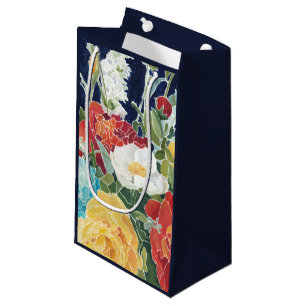 Sacola Para Presentes Pequena Florestas à meia-noite
