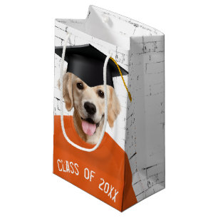 Sacola Para Presentes Pequena Formando do ouro Retriever