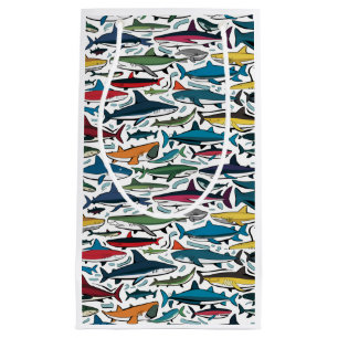 Sacola Para Presentes Pequena Funny Legal Shark Abstrato Impressão Generic