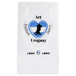 Sacola Para Presentes Pequena Futebol do Uruguai