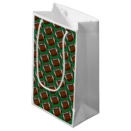 Sacola Para Presentes Pequena Futebol Patterno Jogador Esportivo Jogador Jogo Fa