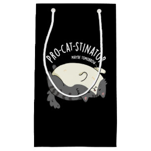 Sacola Para Presentes Pequena Gato Gordo Funny Gato Gato Negra Gato Gato Negra B