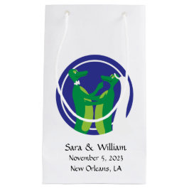 Sacola Para Presentes Pequena Gator Wedding