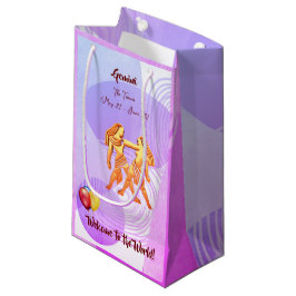 Sacola Para Presentes Pequena Gemini Baby (21 de maio - 20 de junho)
