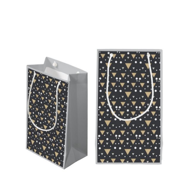 Sacola Para Presentes Pequena  Geometry Luxe (Criador carregado)