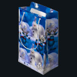 Sacola Para Presentes Pequena Gift Bag Christmas Snowman<br><div class="desc">Gift Bag Algo para todos oferece sacos personalizados de presentes, especialmente para você desenhado para expressar as belas palavras para o seu amado. Este saco de presentes de na moda único trará um sorriso aos seus entes queridos. Enquanto vocês já estão aqui, talvez queiram ver outros itens relacionados ao banheiro,...</div>