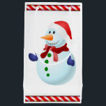 Sacola Para Presentes Pequena Gift Bag Christmas Snowman<br><div class="desc">Gift Bag Algo para todos oferece sacos personalizados de presentes, especialmente para você desenhado para expressar as belas palavras para o seu amado. Este saco de presentes de na moda único trará um sorriso aos seus entes queridos. Enquanto vocês já estão aqui, talvez queiram ver outros itens relacionados ao banheiro,...</div>