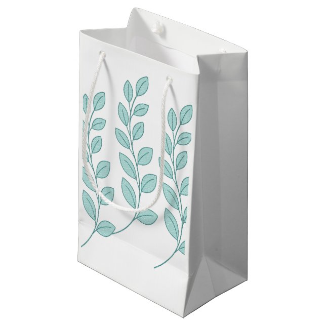 Sacola Para Presentes Pequena Gift Bag Deixa Natureza (Frente inclinada)