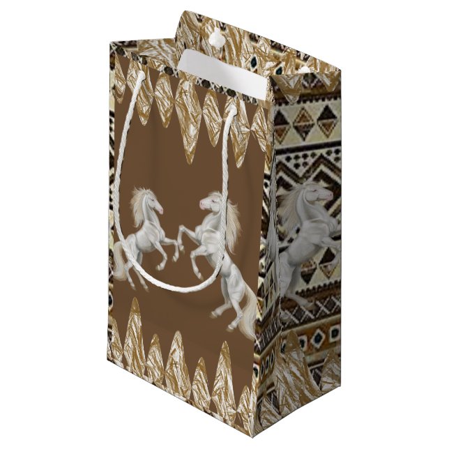 Sacola Para Presentes Pequena Gift Bag Horse (Frente inclinada)