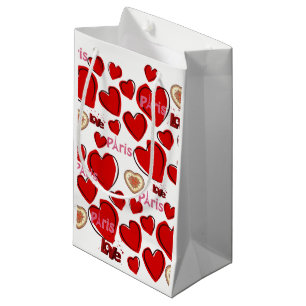 Sacola Para Presentes Pequena Gift Bag Namorados Paris França