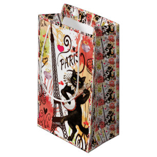 Sacola Para Presentes Pequena Gift Bag Namorados Paris França