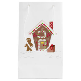 Sacola Para Presentes Pequena Gingercake House