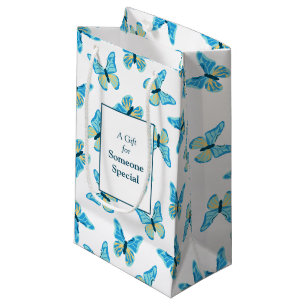 Sacola Para Presentes Pequena Gráfico de Cores Personalizadas Padrão de Borbol