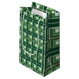 Sacola Para Presentes Pequena Green Topsy Turvy