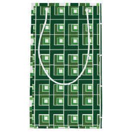 Sacola Para Presentes Pequena Green Topsy Turvy