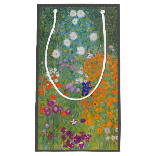 Sacola Para Presentes Pequena Gustav Klimt Cottage Garden Bauergarten
