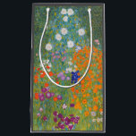 Sacola Para Presentes Pequena Gustav Klimt Flower Garden Cottage Nature<br><div class="desc">Uma bela pintura de jardim - esta é uma pintura clássica de Gustav Klimt,  chamada Jardim de Algodão,  ou Jardim Bauergarten,  1907,  que é um close up de um jardim floral,  uma pintura floral colorida.</div>